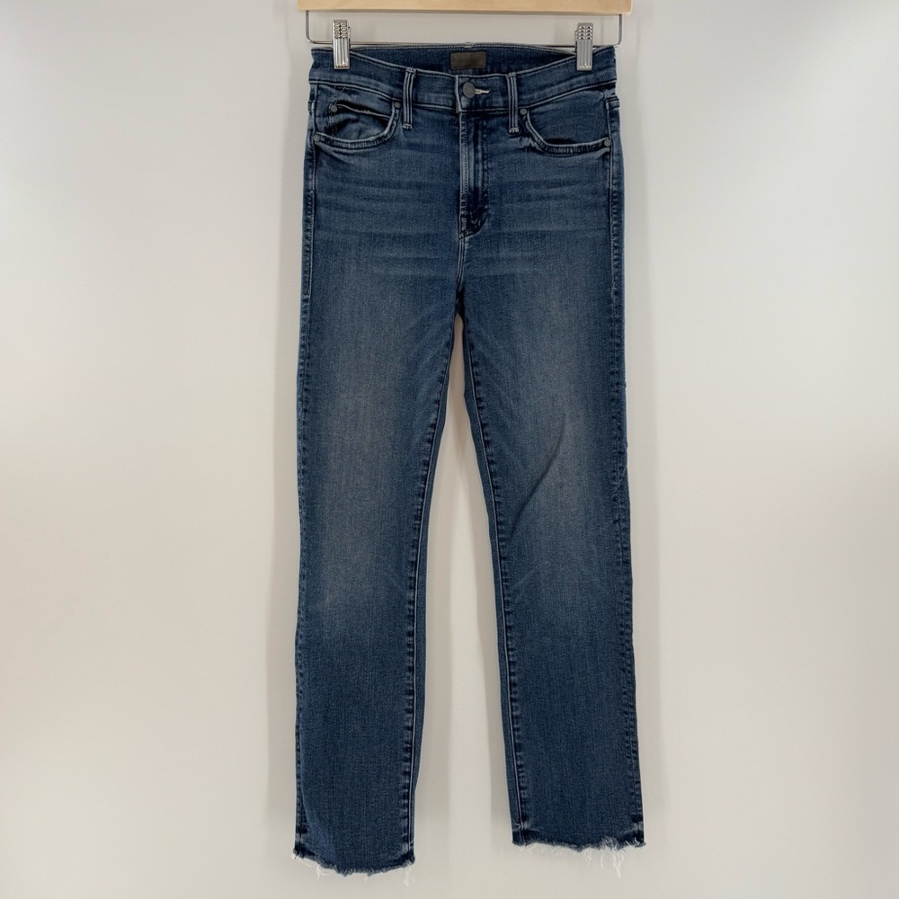 MOTHER The Rascal Ankle Chew Jeans Just Like the Ones I Used To Know Size 25